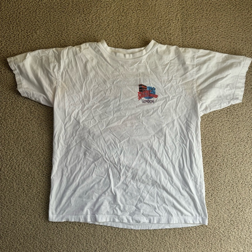 Planet Hollywood White VintageT-Shirt
